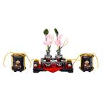 ..( лен. лист . слива )20 номер ( кукла hinaningyo передний украшение * три .)