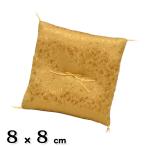 置物用ミニ座布団 ゴールド（小） [