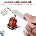 種取り 器 ステンレス製 オリーブ チェリーピッター サクランボ  さくらんぼの種取り器 梅の種取り器 核除去 たね取り 種と
