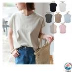 レース ソリッドカラー クルーネック ベーシック 半袖 プルオーバー トップス 女性向け シンプル エレガント 春夏用 透け防止 快適着用 日常