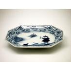 有田焼 しん窯 青花　長崎紋　八角