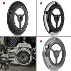 【並行輸入品】コントラストカットクラリティダービーカバーハーレーソフテイルスリム FLSL 107 ファットボーイブレイクアウト FXBRS 114 デ