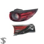 【並行輸入品】1 ピース 2017-2019 LED リアランプ CX5 テールランプマツダ CX-5 インナーパーキングストップランプウインカークリアランスライト