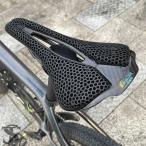 カーボン3Dプリント自転車用サドル 255X140MM 軽量ロード用 MTB用 マウンテン用 レース用自転車用サドルクッション サイクリング用シート