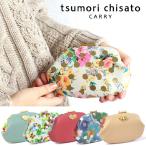 ショッピングがま口 【オリジナルポーチプレゼント】ツモリチサト tsumori chisato ミニ財布 ドットフラワーネコ 小銭入れ がま口 57813 レディース CARRY 正規品 ギフト