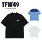 TFW49 ティーエフダブリュー モックネック メンズ 半袖 SIDE ZIP HALF MOCKNECK ロングスリーブ もっくねっく tシャツ ゴルフウェア ハイネック t102420012