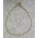 ショッピング麻 日本おお麻 おお麻後ろ留めネックレス 大麻(おおあさ) 栃木県産最高級野州麻使用