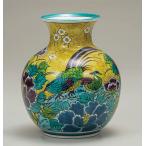 ショッピング花瓶 九谷焼　花瓶　6.5号花瓶・吉田屋花鳥