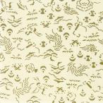 和紙　友禅和紙　手染友禅紙 （菊半裁判） No.15-4　折り紙　貼り絵　ちぎり絵　装飾