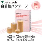 [6 коробка комплект ]towa Tec собственный надеты . лента 75mm×4.5m 4 шт собственный надеты . эластичный перевязочный материал собственный надеты . Vantage собственный надеты лента собственный надеты перевязочный материал эластичный перевязочный материал собственный надеты . обмотка лентой собственный надеты . эластичный лента 