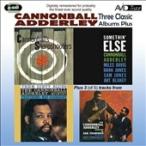 Cannonball Adderley Three Classic Albums Plus CD