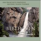 ショッピングトーマス マイケル・ティルソン・トーマス ベートーヴェン: 交響曲第7番、レオノーレ序曲第3番 SACD Hybrid