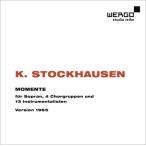 カールハインツ・シュトックハウゼン K.Stockhausen: Momente (Version 1965) CD