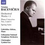 ショッピングETC ガブリエリウス・アレクナ Vytautas Bacevicius: Orchestral Works Vol.1 - Piano Concertos No.3, No.4, etc CD
