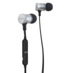 NAGAOKA Bluetoothイヤホン BT805 シルバー Headphone/Earphone