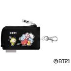 BT21 minini パスケース付きキーケース(ブラック) Accessories