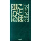 大きな字のことば選び実用辞典 Book