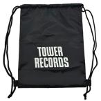 TOWER RECORDS ナップサック Black Accessories