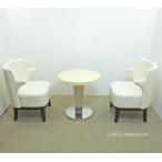  современный дизайн стол диван 3 позиций комплект * круг стол диаметр 605× высота 612, кожа диван ширина 540 глубина 580 высота 790mm высококлассный отель 