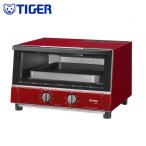 ショッピングオーブントースター オーブントースター タイガー ハイパワー 1300W TIGER レッド KAM-S131-R