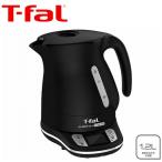 ティファール 電気ケトル 温度設定機能付き ジャスティン プラス コントロール 1.2L T-FaL ブラック KO7558JP