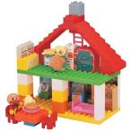 Yahoo! Yahoo!ショッピング(ヤフー ショッピング)アンパンマン ブロックラボ おおきなパン工場とすてきなおうちブロックバケツ | おもちゃ 知育玩具 男の子 女の子 3歳