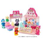 Yahoo! Yahoo!ショッピング(ヤフー ショッピング)アンパンマン ブロックラボ ドキンちゃんのおしゃれなおみせブロックバケツ | おもちゃ 知育玩具 男の子 女の子 3歳