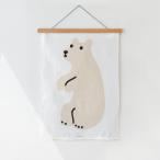 【WARMGREY TAIL】ウォームグレイテイル  HUGGY BEAR FABRIC - SMALL ファブリック ポスター インテリア 韓国雑貨