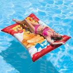 INTEX(インテックス) 浮き輪 フロート マット ポテトチップスフロート 178×140cm 58776