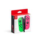 新品/任天堂純正/日本国内仕様 Switch専用 Joy-Con(L)ネオングリーン/(R)ネオンピンク