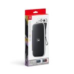 任天堂純正/日本国内仕様/Switch(有機ELモデル対応)用キャリングケース(画面保護シート付き)