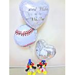 Yahoo! Yahoo!ショッピング(ヤフー ショッピング)結婚式祝電　バルーン電報バルーンギフト　ウエディング（送料無料ベースボール・スワロー　ブライダル・バルーン&バルーンアート）