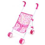 ハッピーキュートベビーカー 人形用 クマちゃん柄