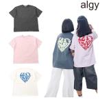 SALE 50%OFF　ALGY　アルジー　ハートロゴビッグT　135-165cm　2025-04　G207085