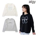SALE 10％OFF　ALGY　アルジー　【puchily プチプラライン】りぼんロゴロンT　120-160cm　2026-09　G406916