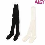 SALE 10%OFF　ALGY　アルジー　シアー切替ネームニーハイソックス　19-21 cm 22-24 cm　2025-09　G454915