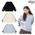 ショッピングアルジー ALGY アルジー　袖りぼんトレーナー　135-165cm　2025-10　G511955