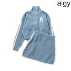 ショッピングアルジー ALGY　アルジー　シャギーラインニットセットアップ　125-165cm　2025-11　G525015
