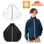 ラグランラッシュガードジャケット　KRIFF MAYER KIDS　クリフメイヤーキッズ　ジュニア　140-170ｃｍ　J2447868