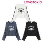 ショッピングlovetoxic ラブトキシック　lovetoxic　【LTXC】ピグメントナンバーTシャツ　140-160cm　2025-10　7753224