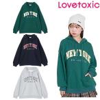 ラブトキシック　lovetoxic　【LTXC】カレッジルーズパーカー　140-160cm　2025-11　7753239