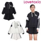 ショッピングlovetoxic ラブトキシック　lovetoxic　【LTXC】長袖ラインパーカSETUP　140-160ｃｍ　2025-12　7753319