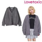 ショッピングlovetoxic ラブトキシック　lovetoxic　【LTXC】シャギーオーバーカーディガン　140-160cm　2025-11　7753322