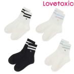  Rav toki Schic lovetoxic [LTXC]bai color line носки 20-25cm 2026-8 7763507