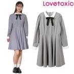 ショッピングlovetoxic ラブトキシック　lovetoxic　【卒服】リボンタイつきワンピース　150-160cm　2025F　8343628