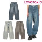 ショッピングlovetoxic ラブトキシック　Lovetoxic　【LTXC】【接触冷感】バレルレッグライトデニム　140-160cm　2025-04　8351133