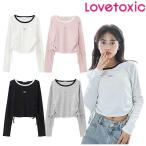 ラブトキシック　lovetoxic　サイドドロスト長袖Tシャツ　140-160cm　2025-02　8351242