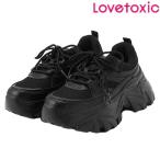 ショッピングlovetoxic ラブトキシック　Lovetoxic　厚底スニーカー　対象ジュニア(22-24.5cm)　2025-01　8351407