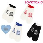 ショッピングlovetoxic ラブトキシック　lovetoxic　フロントロゴスニーカー丈ソックス　20-25cm　2025-02　8351512