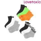 ショッピングlovetoxic ラブトキシック　lovetoxic　【ベーシック】3足setクルーソックス　20-25cm　2025-04　8351578